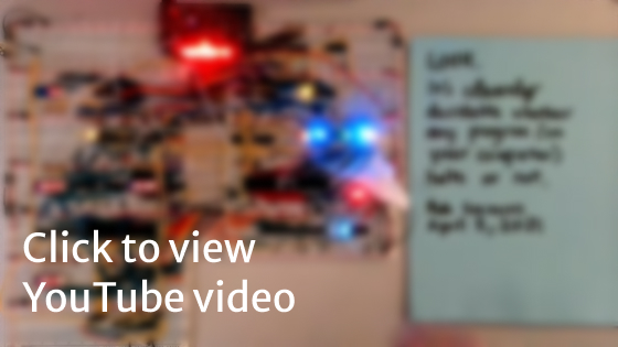 Clickable image that will load the embedded YouTube widget